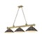Z-Lite Cordon 3 Light Billiard, Rubbed Brass & Bronze 2306-3RB-SBRZ - alternate 1